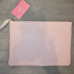 Kate Spade Blush Pink Leather Pouch
